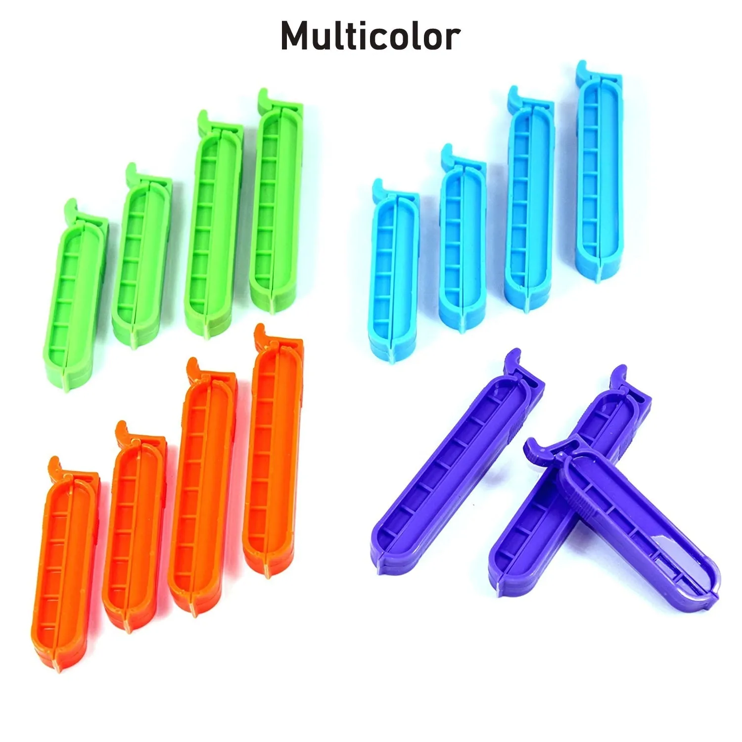 4068 Sealing clips, clips for food bags, freezer bag clips, plastic for packaging sweets and snacks in the kitchen