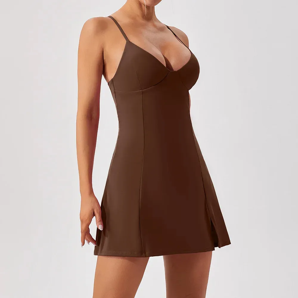 Activewear Dress with Shorts