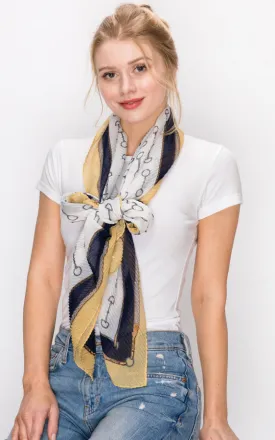 AS299 Printed Oblong Scarf