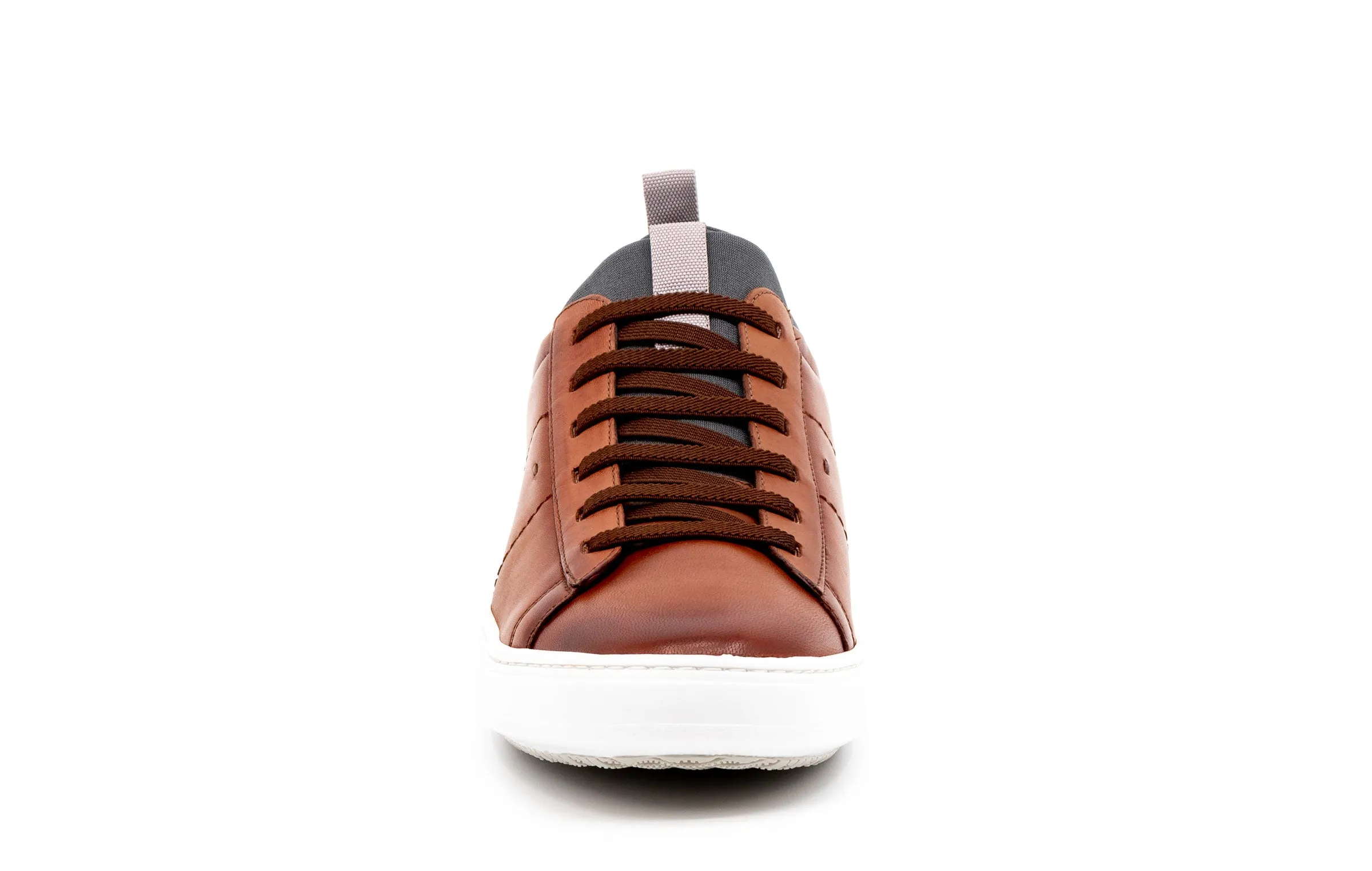 Cameron Sheep Skin Sneakers - Whiskey