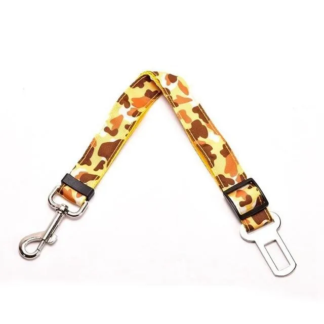 Car Safety Belt - Camouflage Colours