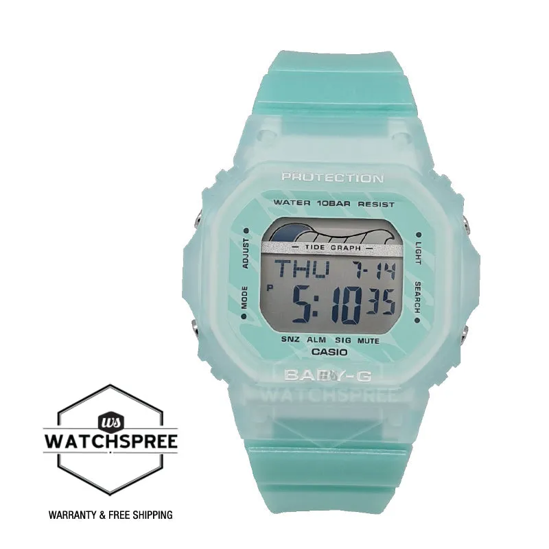 Casio Baby-G G-LIDE BLX-565 Lineup Blue Green Resin Band Watch BLX565S-2D BLX-565S-2D BLX-565S-2 [Kids]