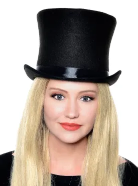 Deluxe Adults Tall Black Costume Top Hat