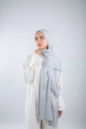 Elegance Modal Hijab -Light Grey