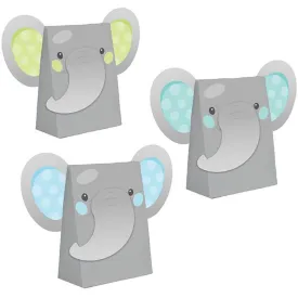 Enchanting Elephants Boy Paper Treat Bags 8ct