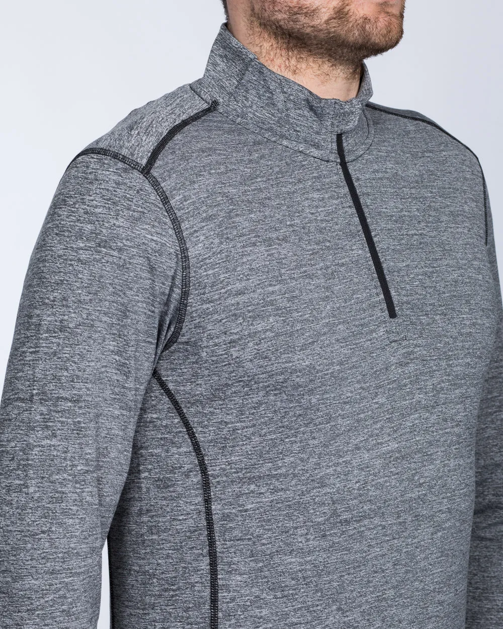 Girav Extra Tall Quarter-Zip Baselayer (anthracite)