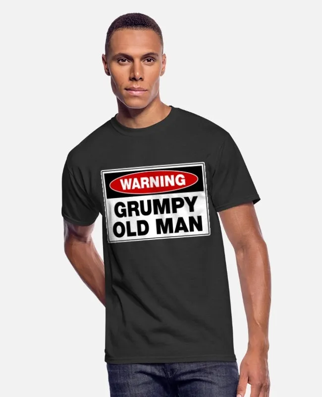 I Never Dream Become Grumpy Old Man Killing It Funny Words T-shirts