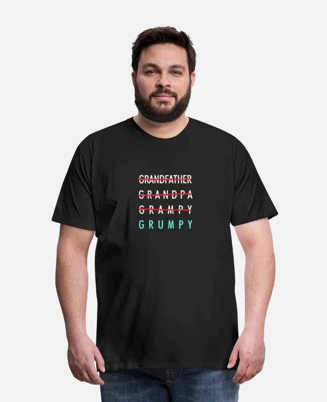 I Never Dream Become Grumpy Old Man Killing It Funny Words T-shirts