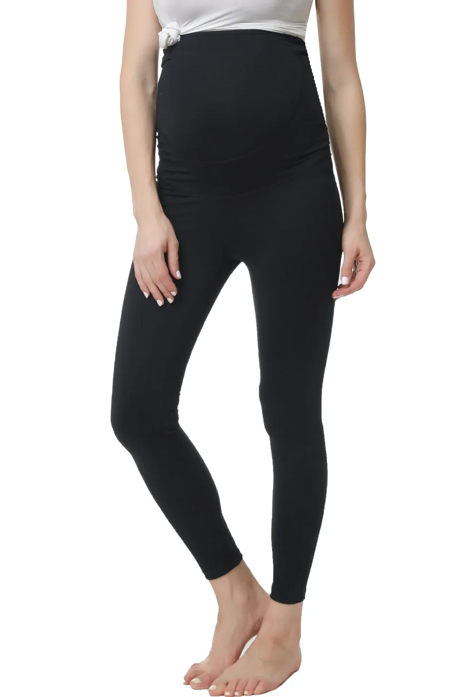 Kimi   Kai Maternity "Rae" Belly Support Leggings (26" Inseam)