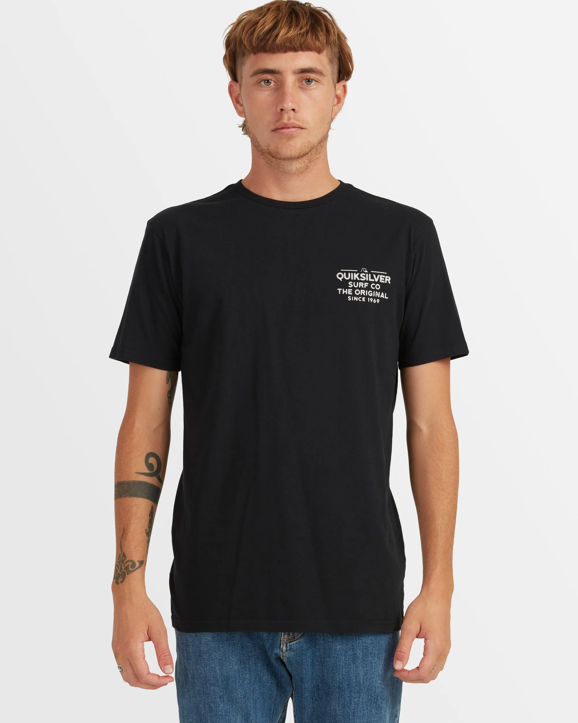 Mens Feeding Line Short Sleeve T-Shirt