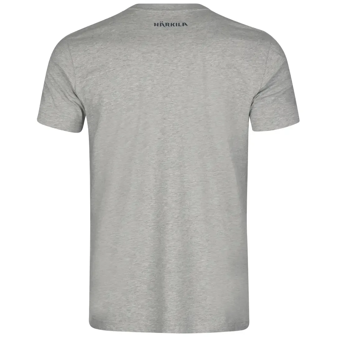 Modi Melange S/S T-Shirt - Light Grey Melange by Harkila