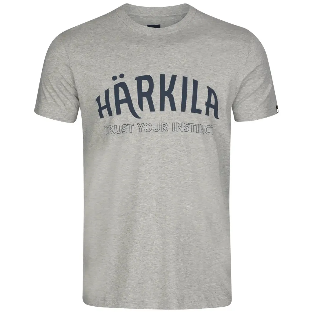 Modi Melange S/S T-Shirt - Light Grey Melange by Harkila