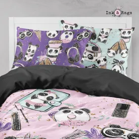 Panda Girl Fashion Big Kids Bedding Collection