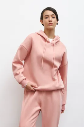 Pink sports hoodie