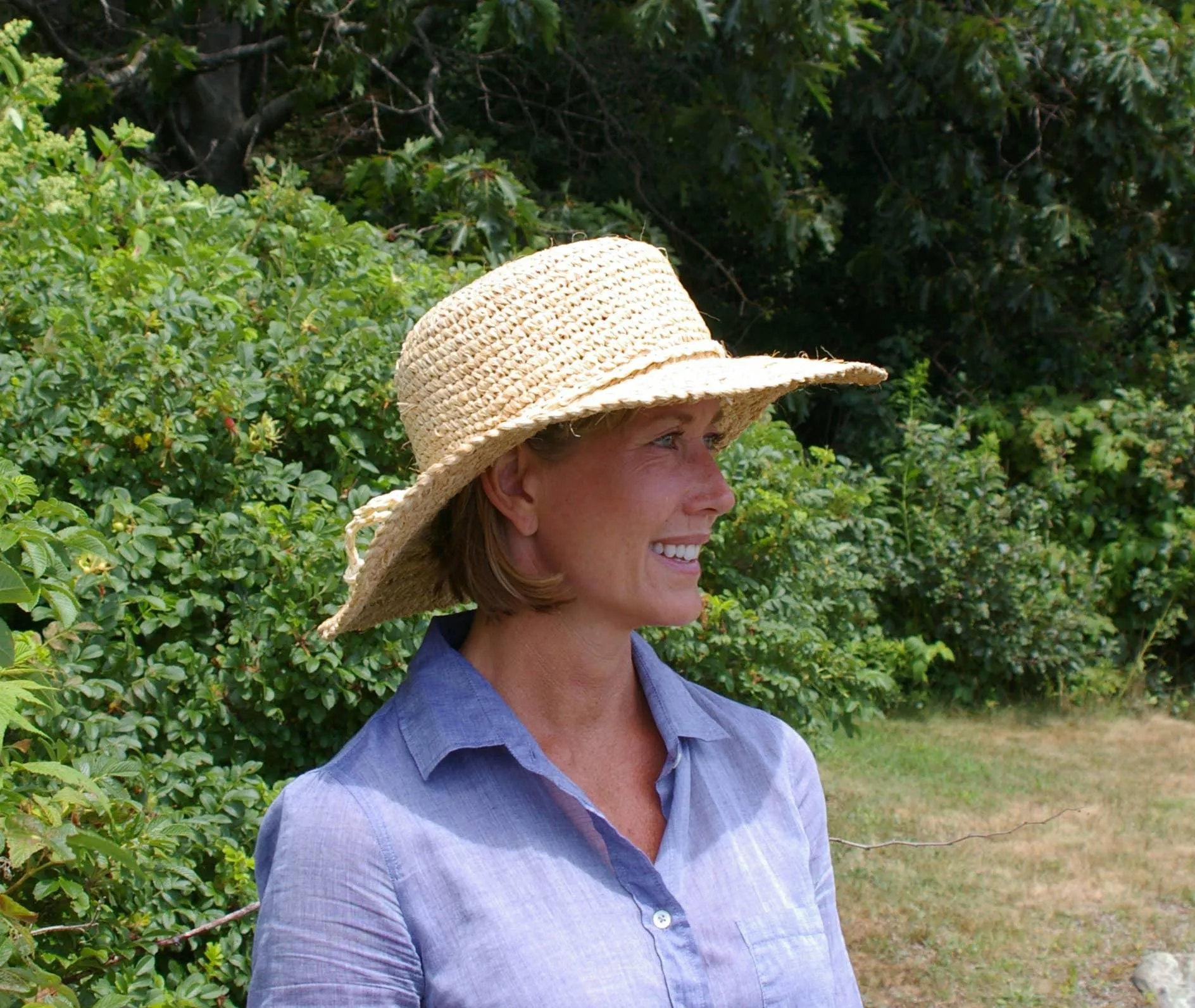 Raffia Garden Sun Hat