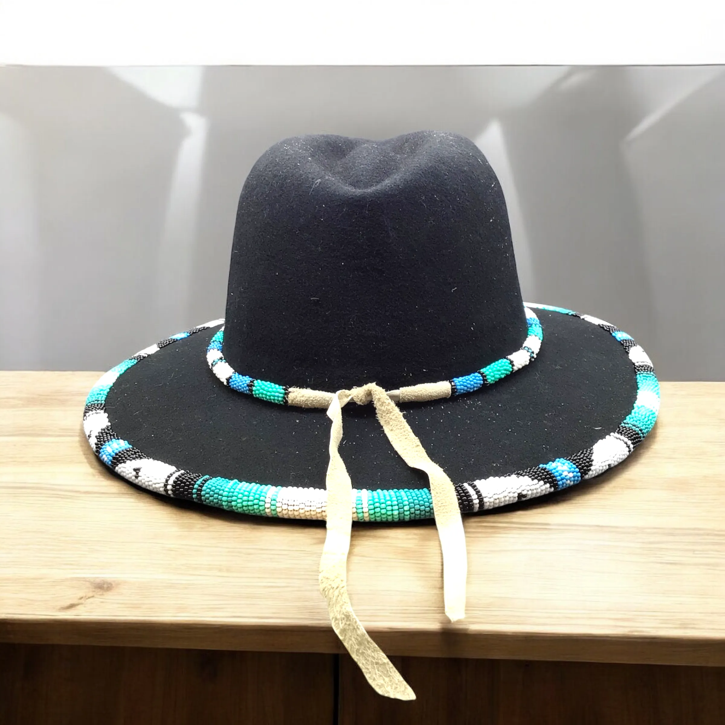 Size-59 Handmade Beaded Hat (14)