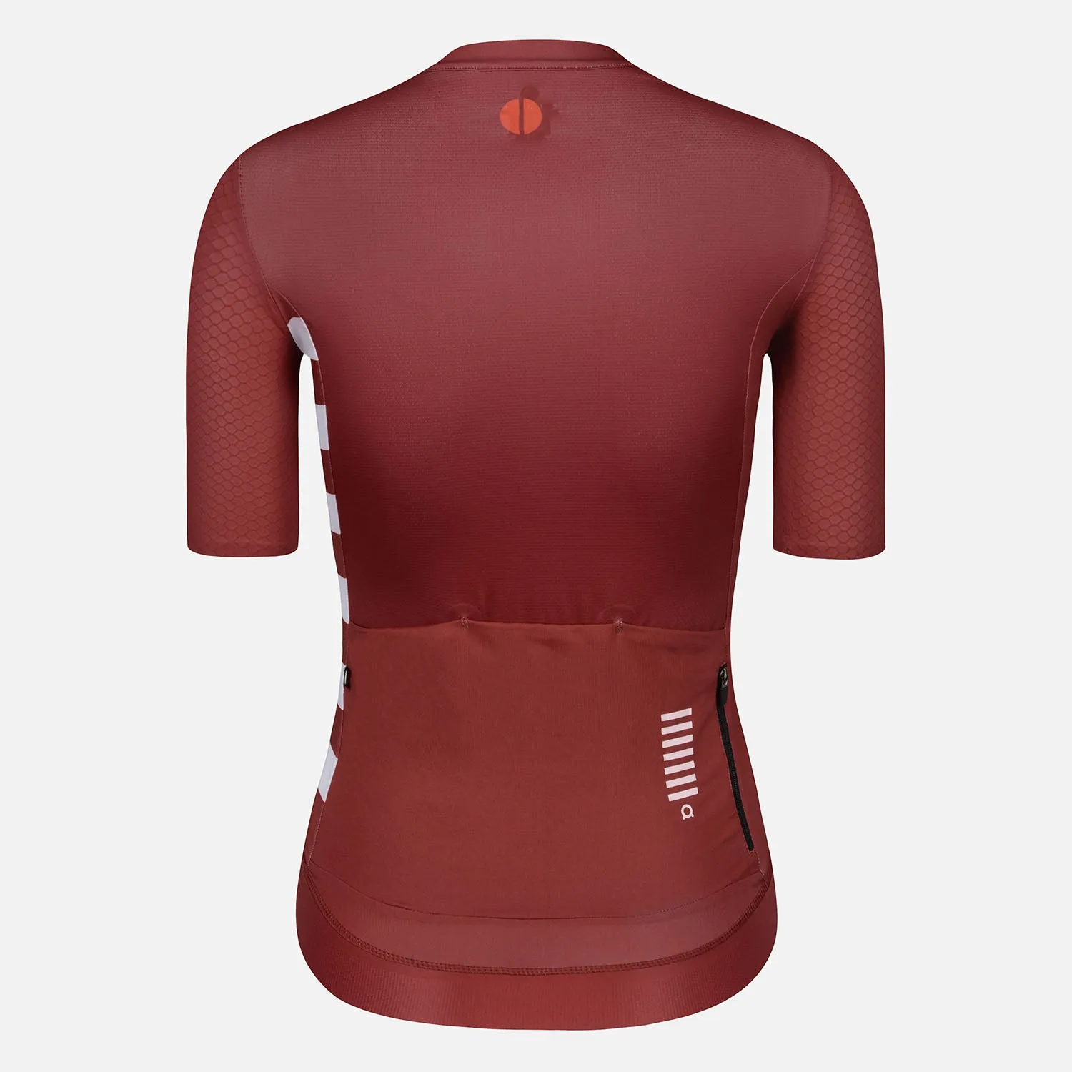 Skull Monton Cycling Jersey Womens Sunday II Red